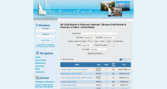 Desktop Screenshot of idahofestivalguide.com